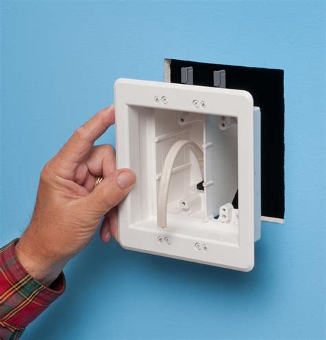 recessed electrical box for wall mount tv|electrical recessed outlets for tv.